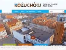 Tablet Screenshot of kozuchow.pl